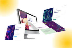 Creative web mockups